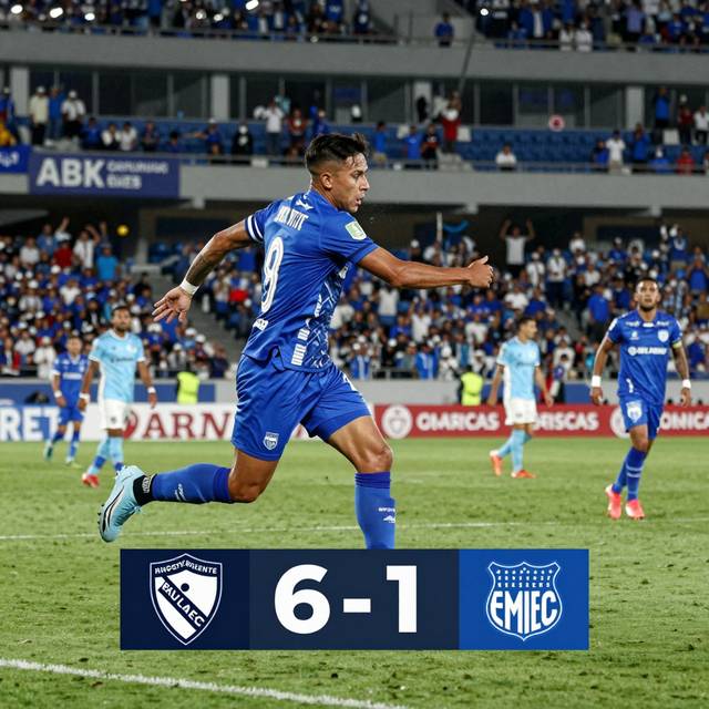 Independiente del Valle 6-1 Emelec: Cơn mưa bàn thắng tại Quito